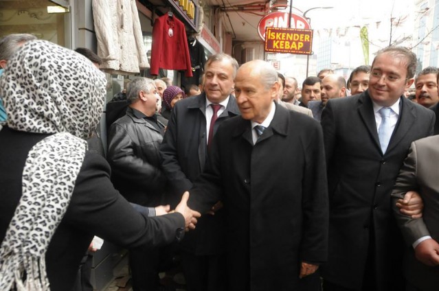 MHP Genel Başkanı Devlet Bahçeli Samsun Bafra'da