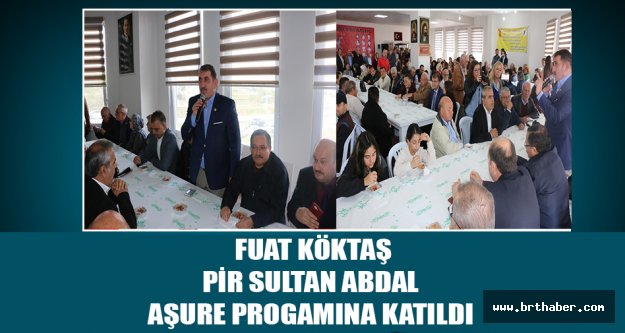 AK Parti Samsun Milletvekili Fuat Köktaş Aşure Günü" programına katıldı.