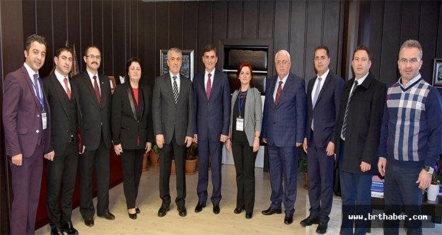 Rektör Bilgiç  Kosova Kamu Yönetimi Bakanının ağırladı