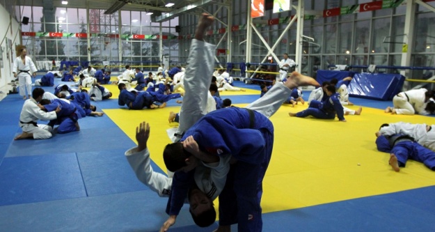 Judocular Samsun'da kampa girdi
