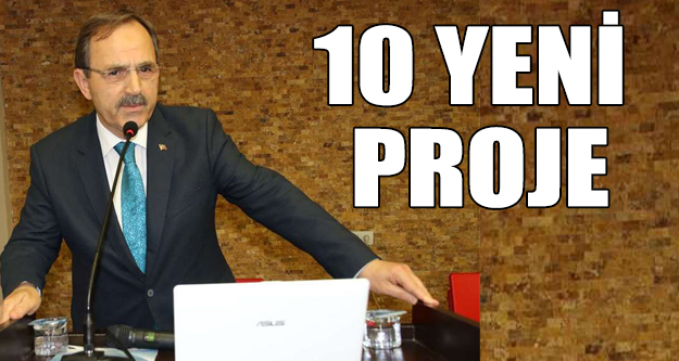 Başkan Şahin 10 Yeni Projeye Başladık