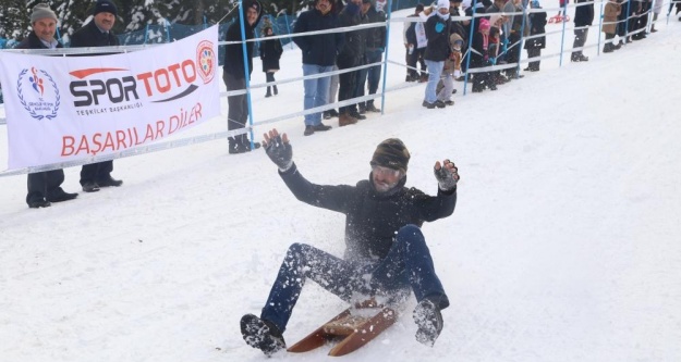 Kastamonu'da “Kızak Yarışları ve Kar Festivali“