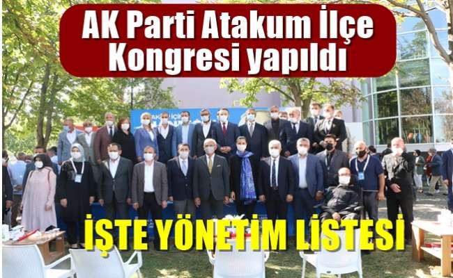 AK Parti Atakum İlçe Kongresi yapıldı
