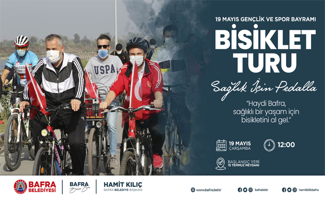 Bafra Belediyesi 19 Mayıs'ta Bisiklet Turu Düzenleyecek
